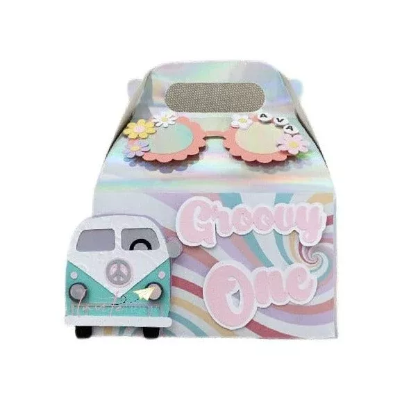 Groovy Gable Favor Box