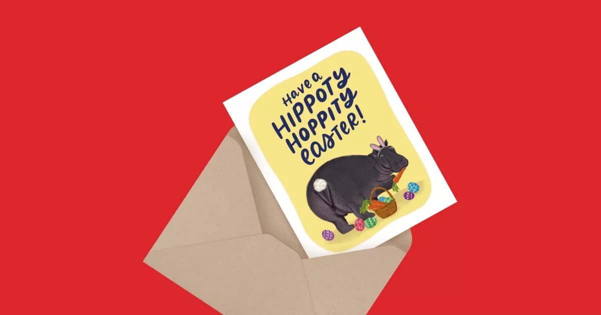 Hippo Easter Bunny