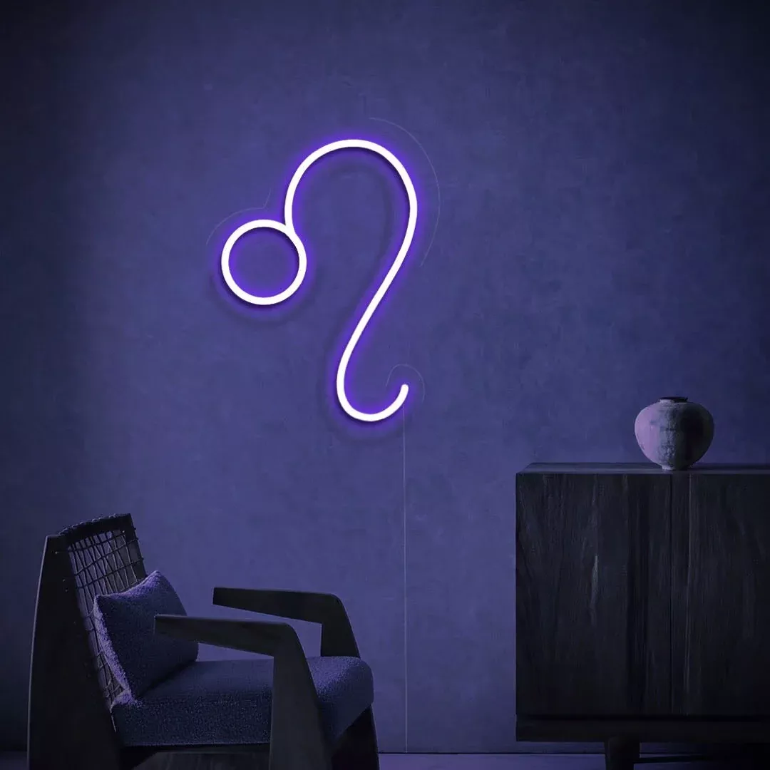 Leo LED Neon Sign