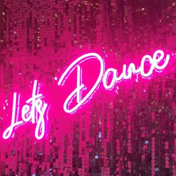 * Let's Dance * Neon Party Sign