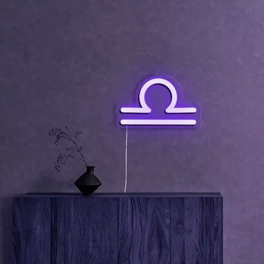 Libra LED Neon Sign