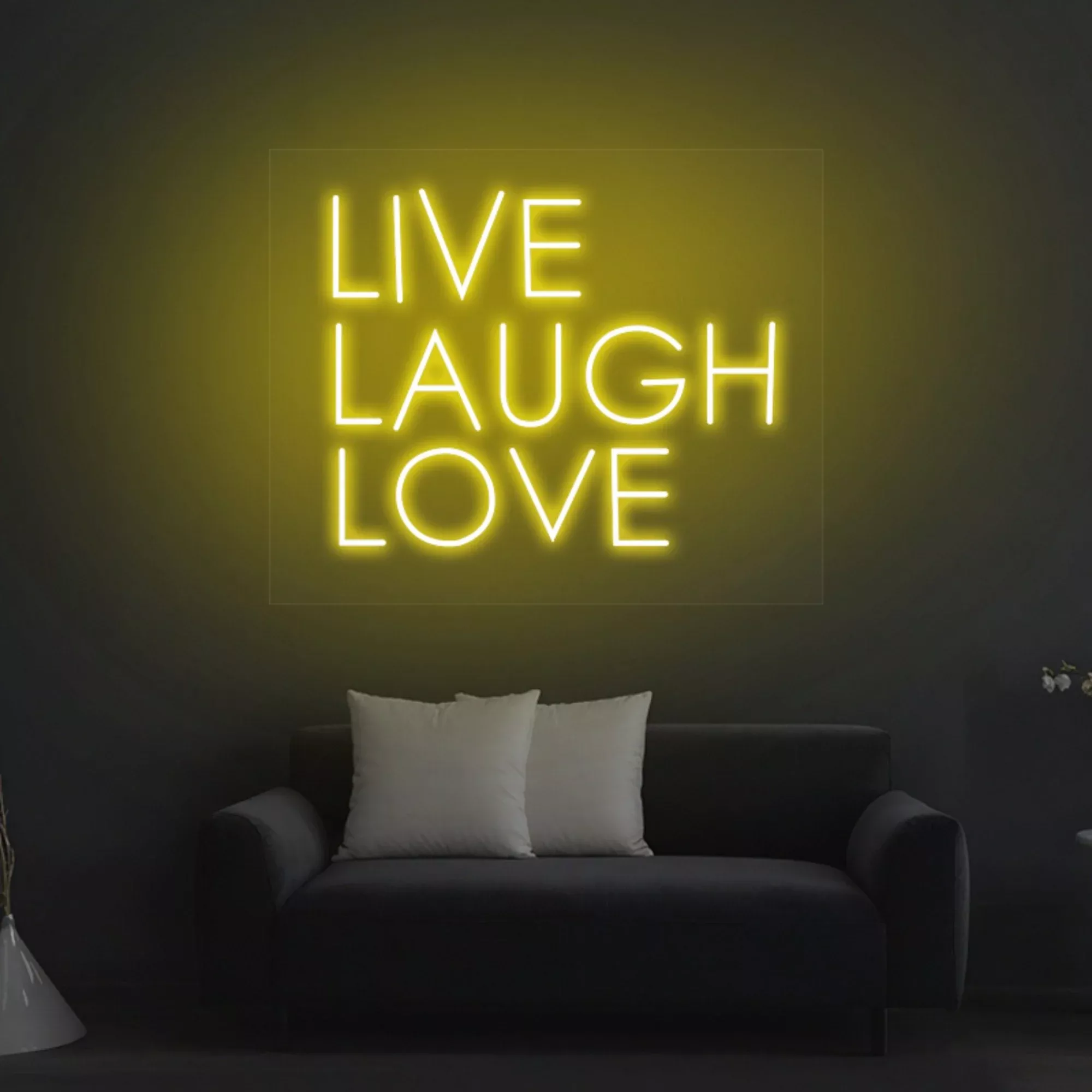 "Live Laugh Love" Neon Sign