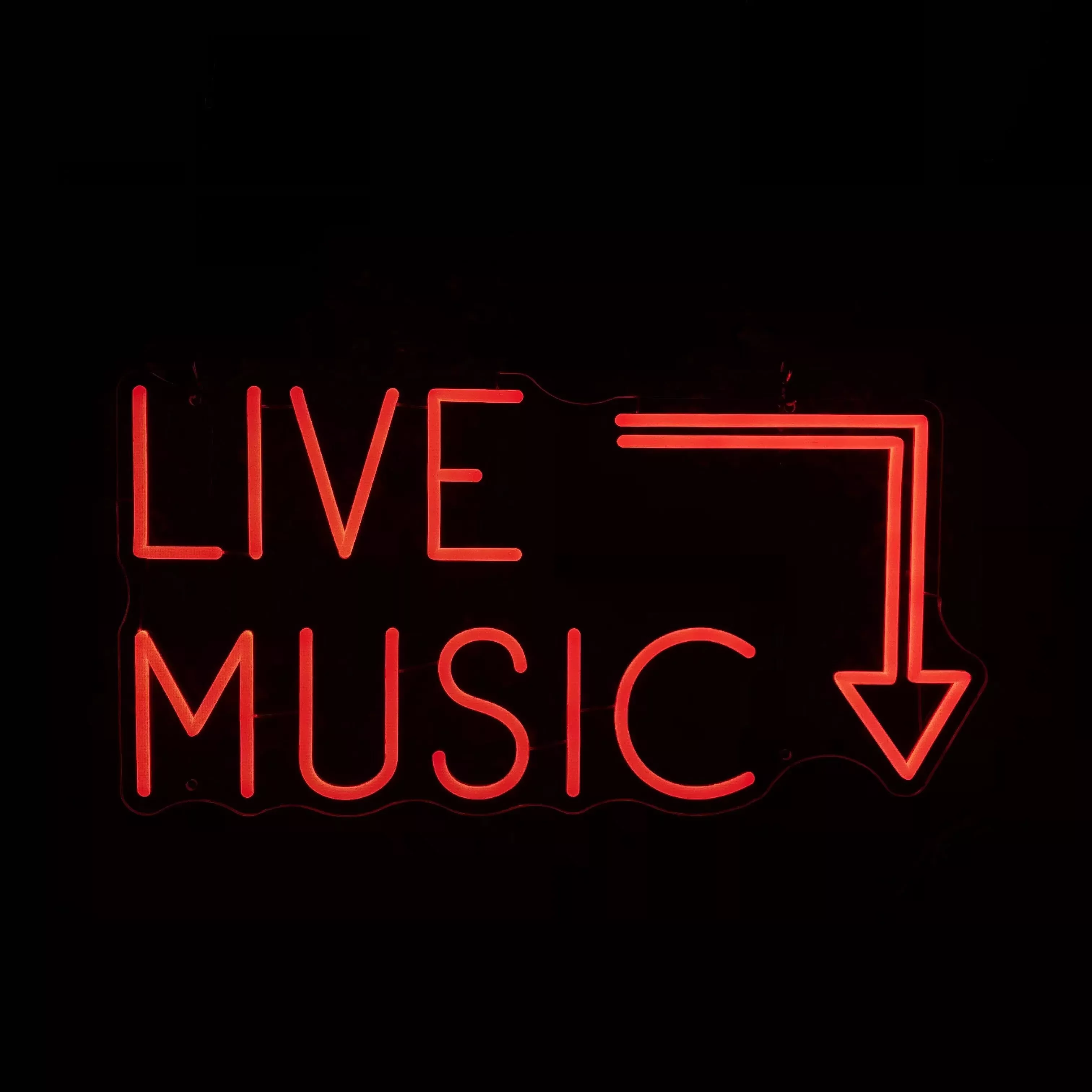 Live music LED Neon Sign