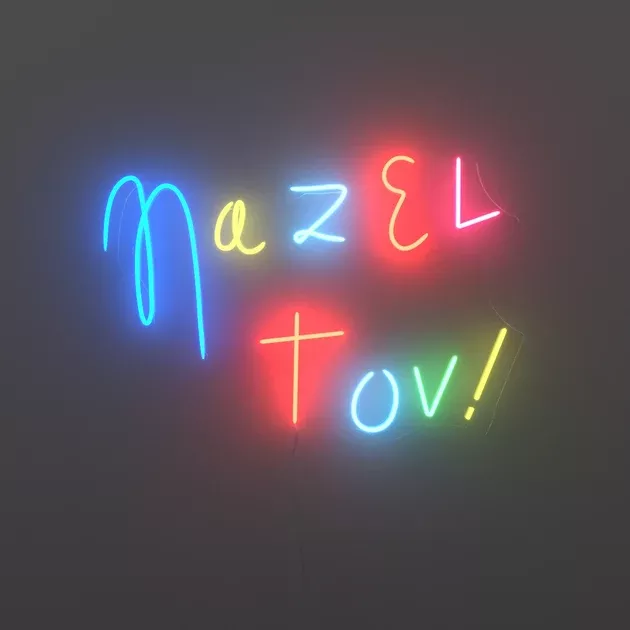Mazel Tov by Susan AlexandraLED neon sign