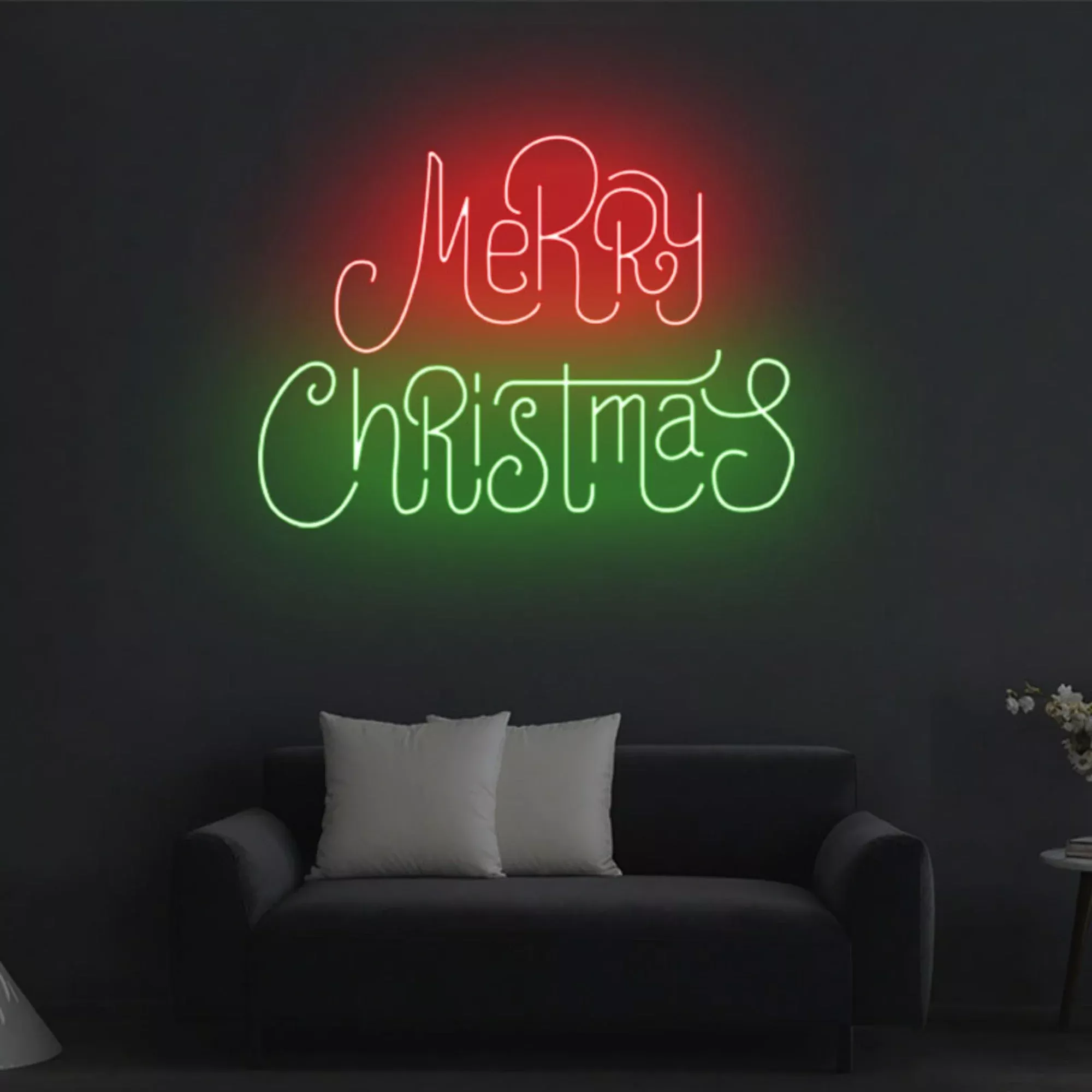 Merry Christmas Neon Sign
