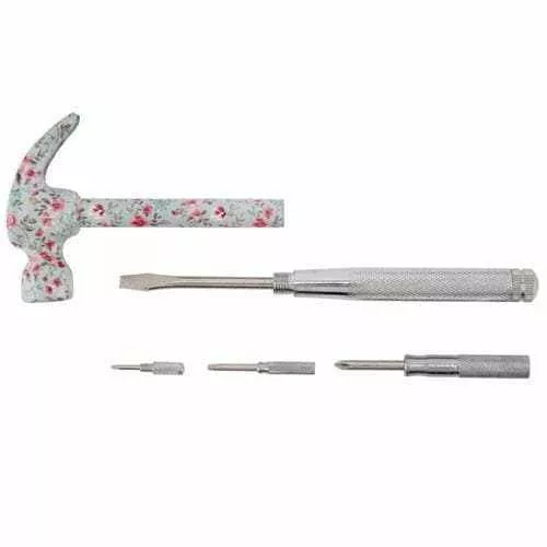 Mini 6 in 1 Hammer Decorating and Craft Tool