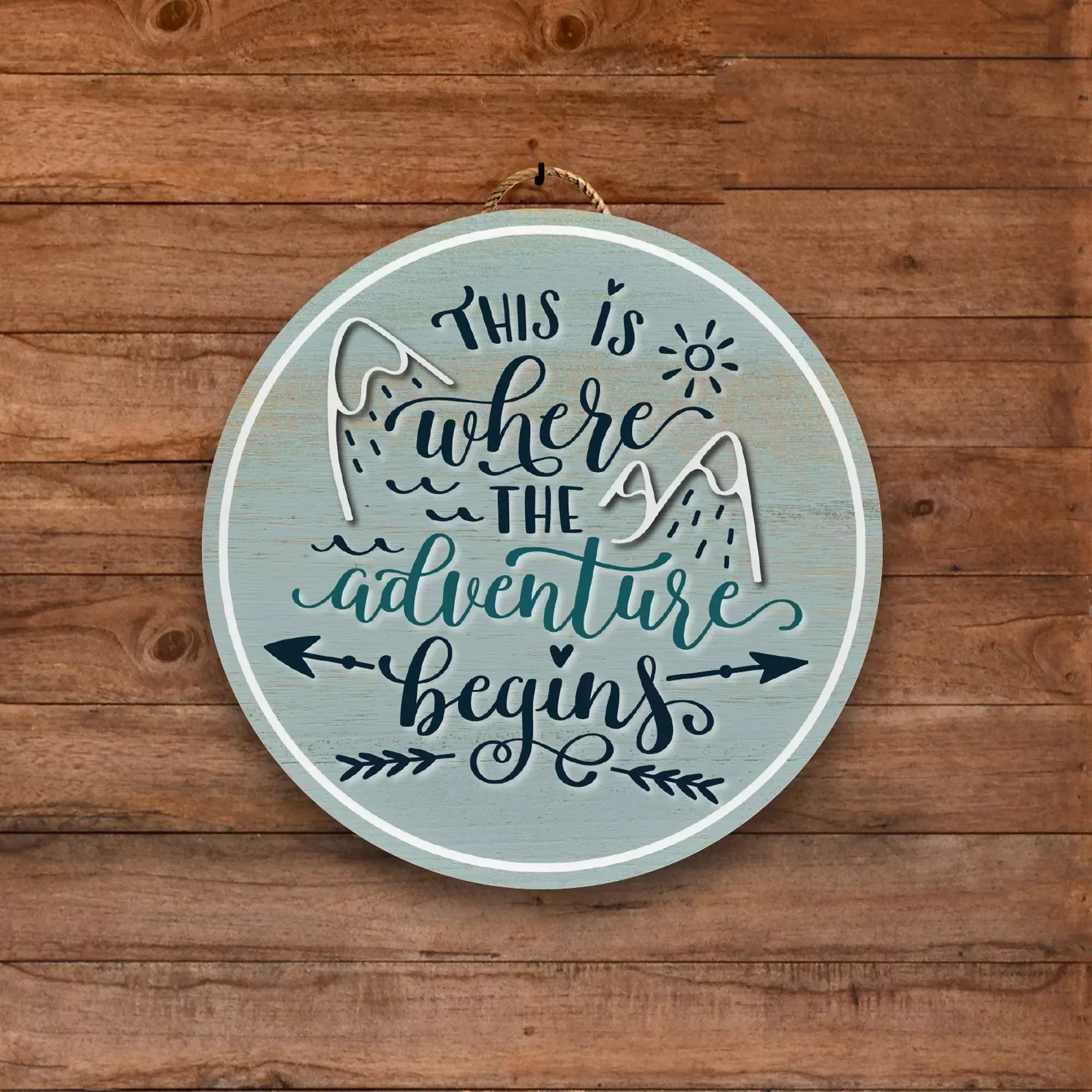 Mountains Adventure Wall Art