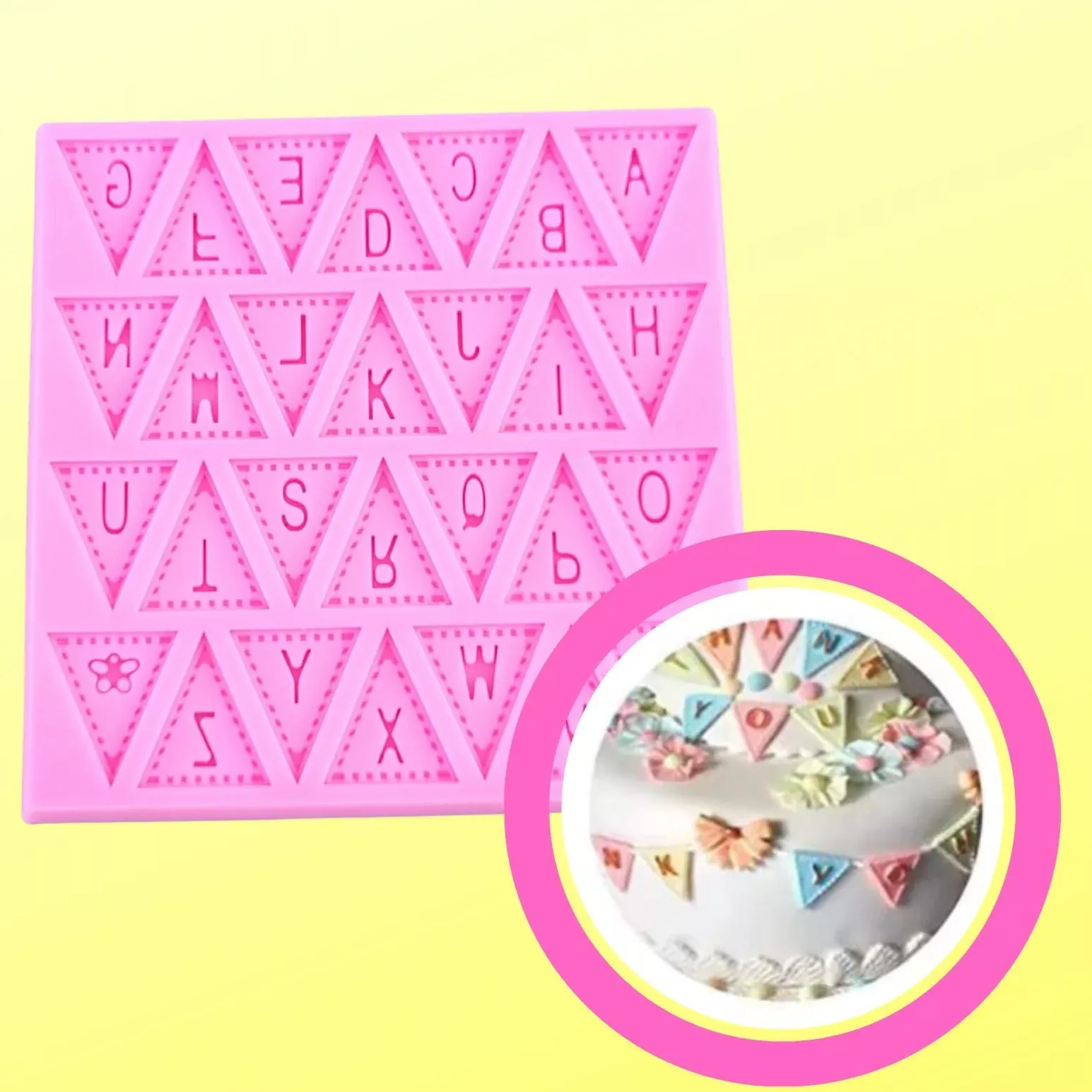 Pennant Silicone Mold