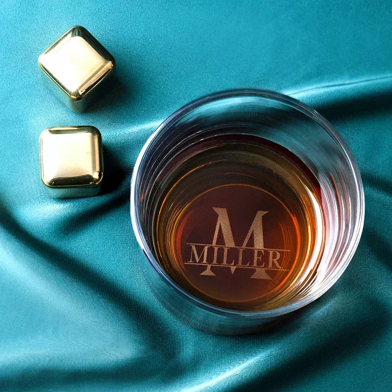 Personalized Rock Glass: Enhanced Whiskey Tasting Experience