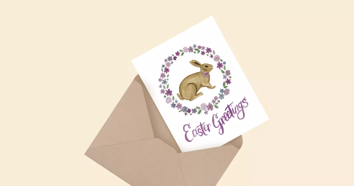 Rabbit Easter Greetings