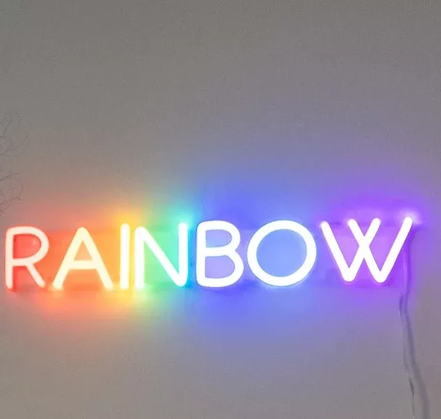 RainbowLED neon sign