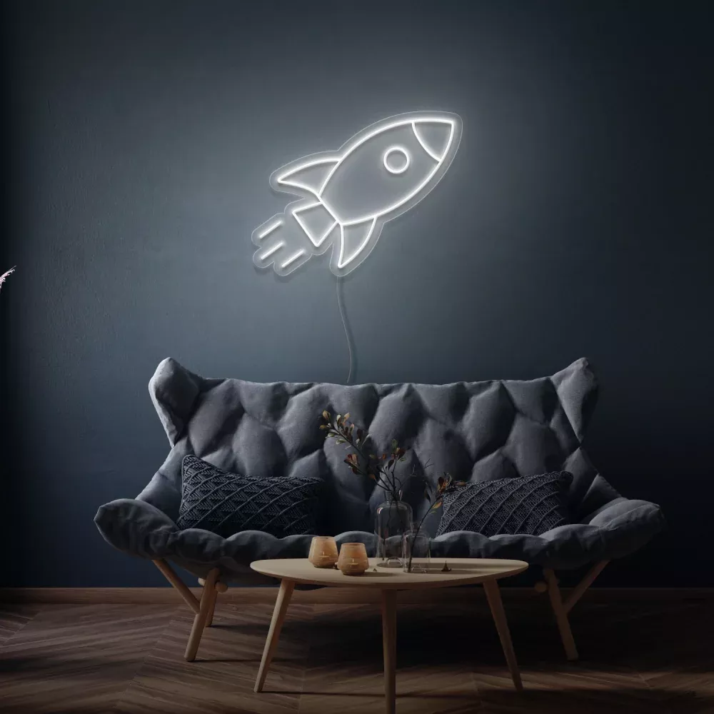 Rocket Neon Light