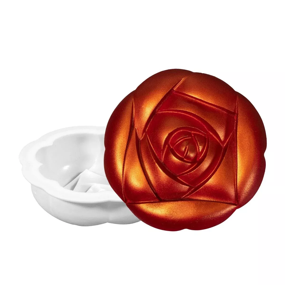 Rose Shaped Chocolate & Cake Mold