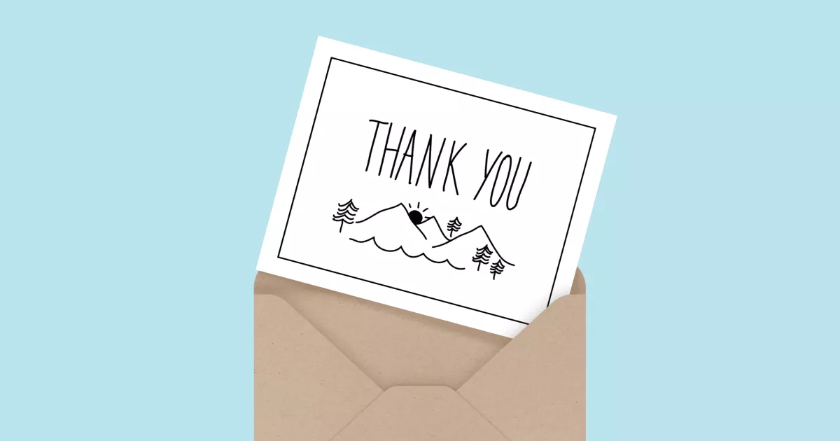 Rustic Thank You
