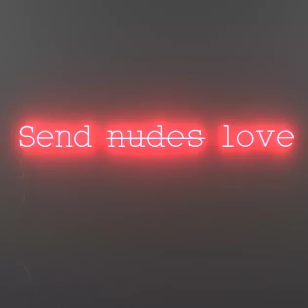 Send loveLED neon sign