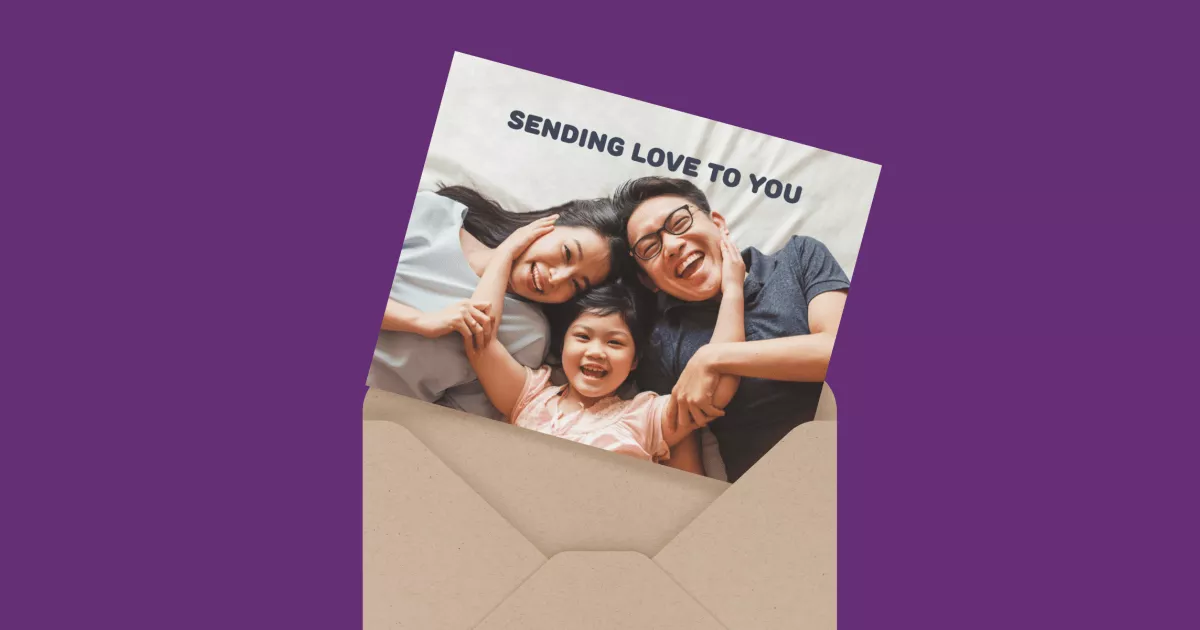 Sending Love Custom Message