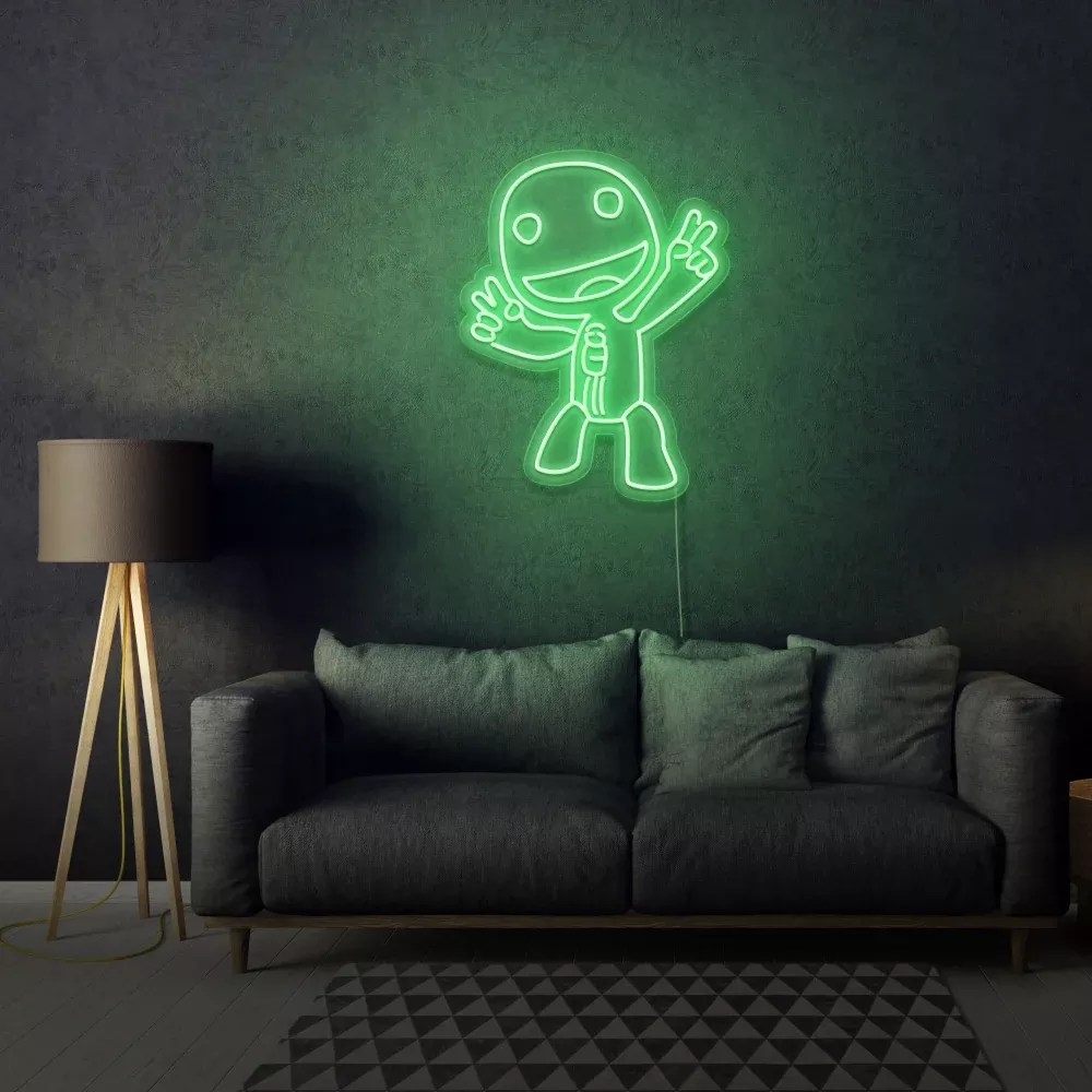 Silly Cartoon Neon Light For Room