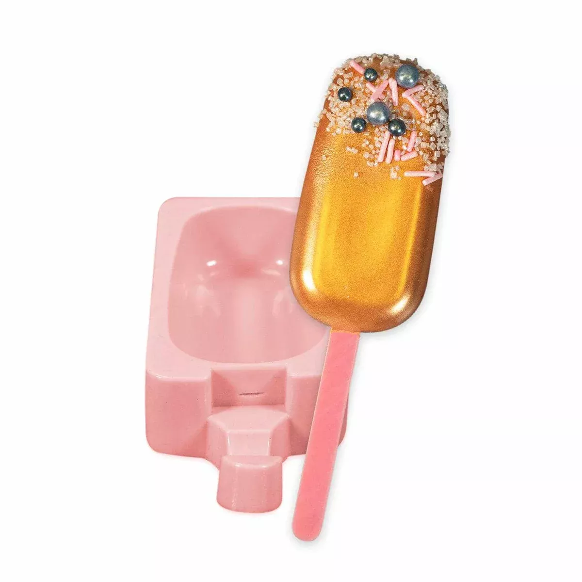 Single Oval Shaped Cakesicle Mold
