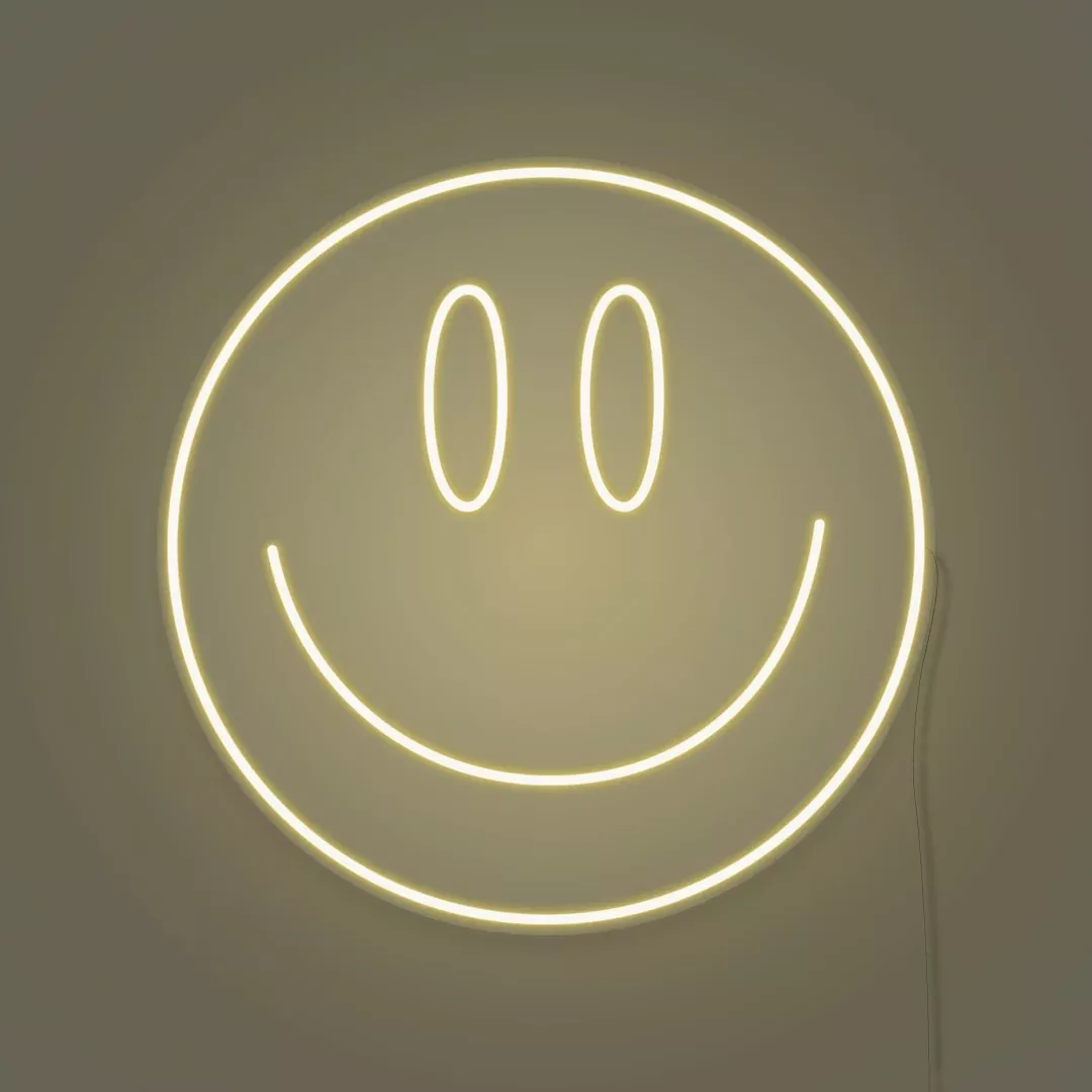 Smile Emoji LED Neon Sign