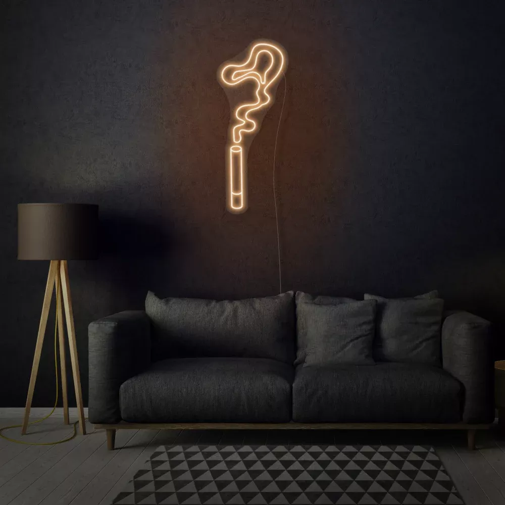 Smoke Out Of Cigarette LED Neon Light