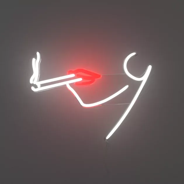 Smoking by Clara BergelLED neon sign