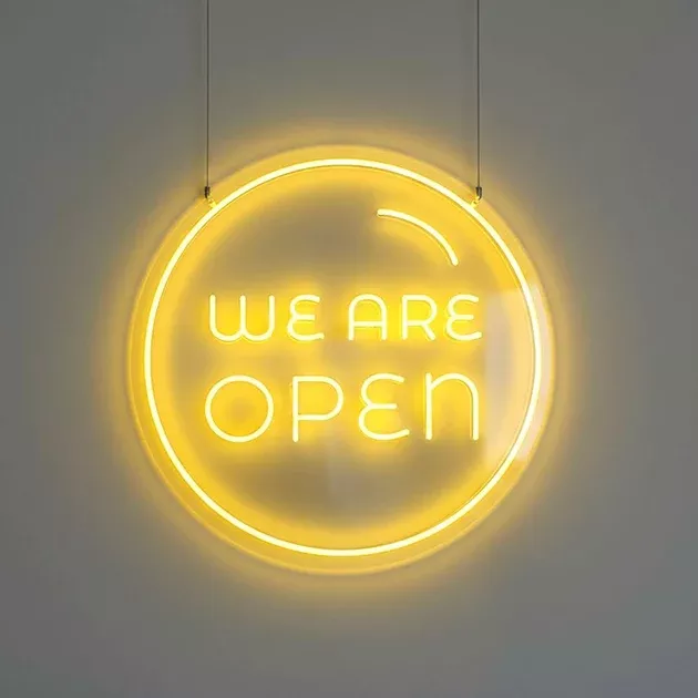 SomiSomiWe are OpenLED neon sign