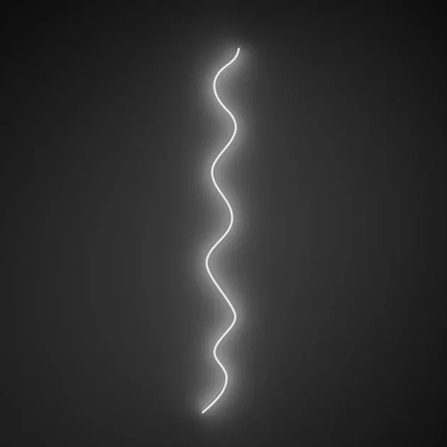 Squiggle by 2LGLED neon sign