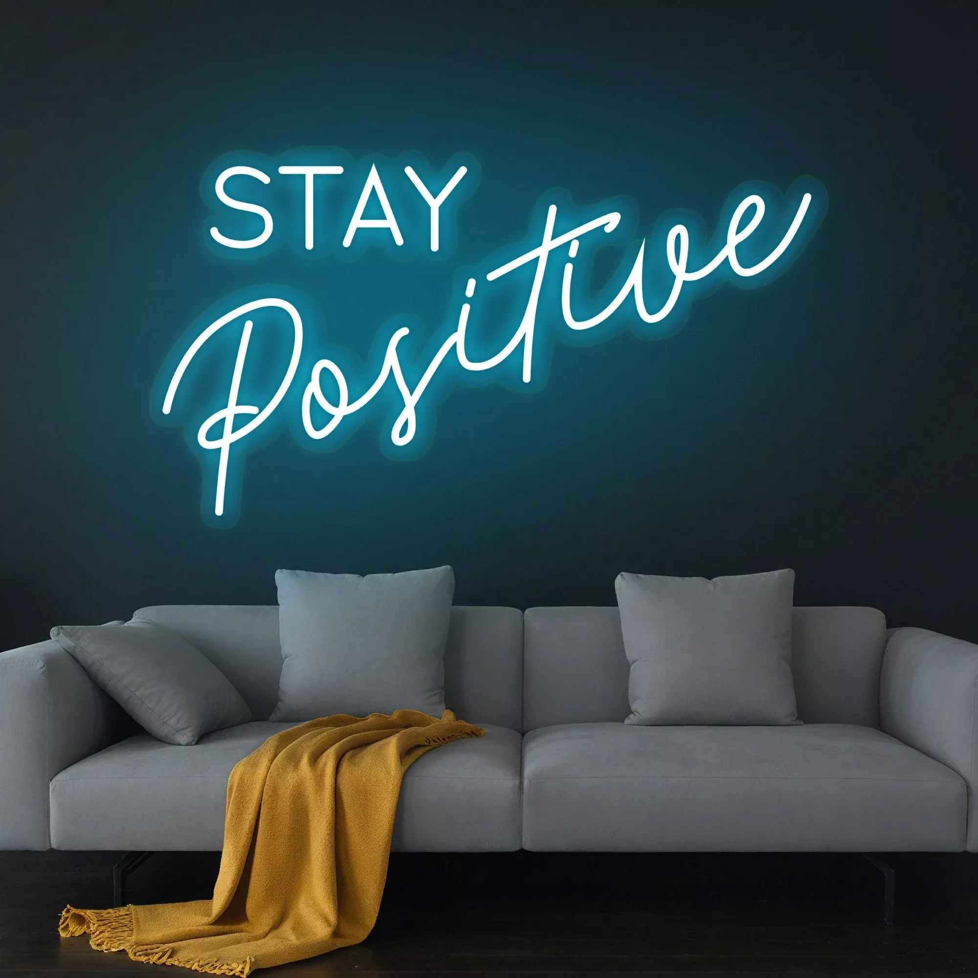 Stay Positive Neon Sign