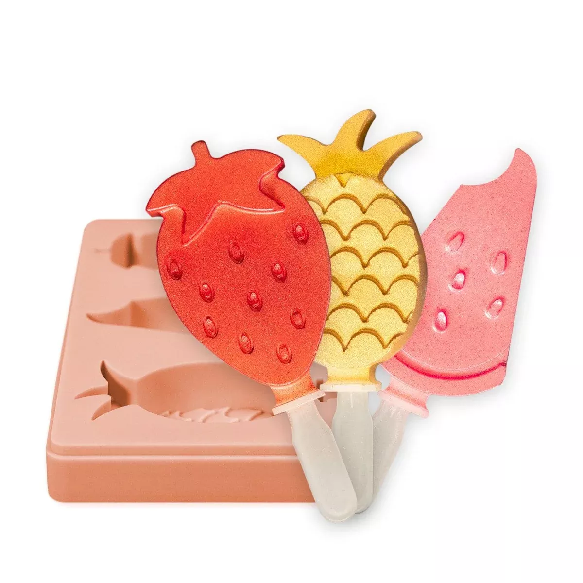 Summer Fruit Shaped Cakesicle Mold