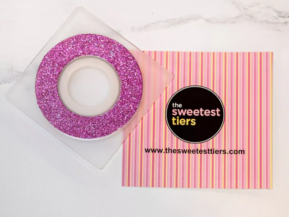The Sweetest Tiers Mini Glitter Decorating Turntables - New Colors