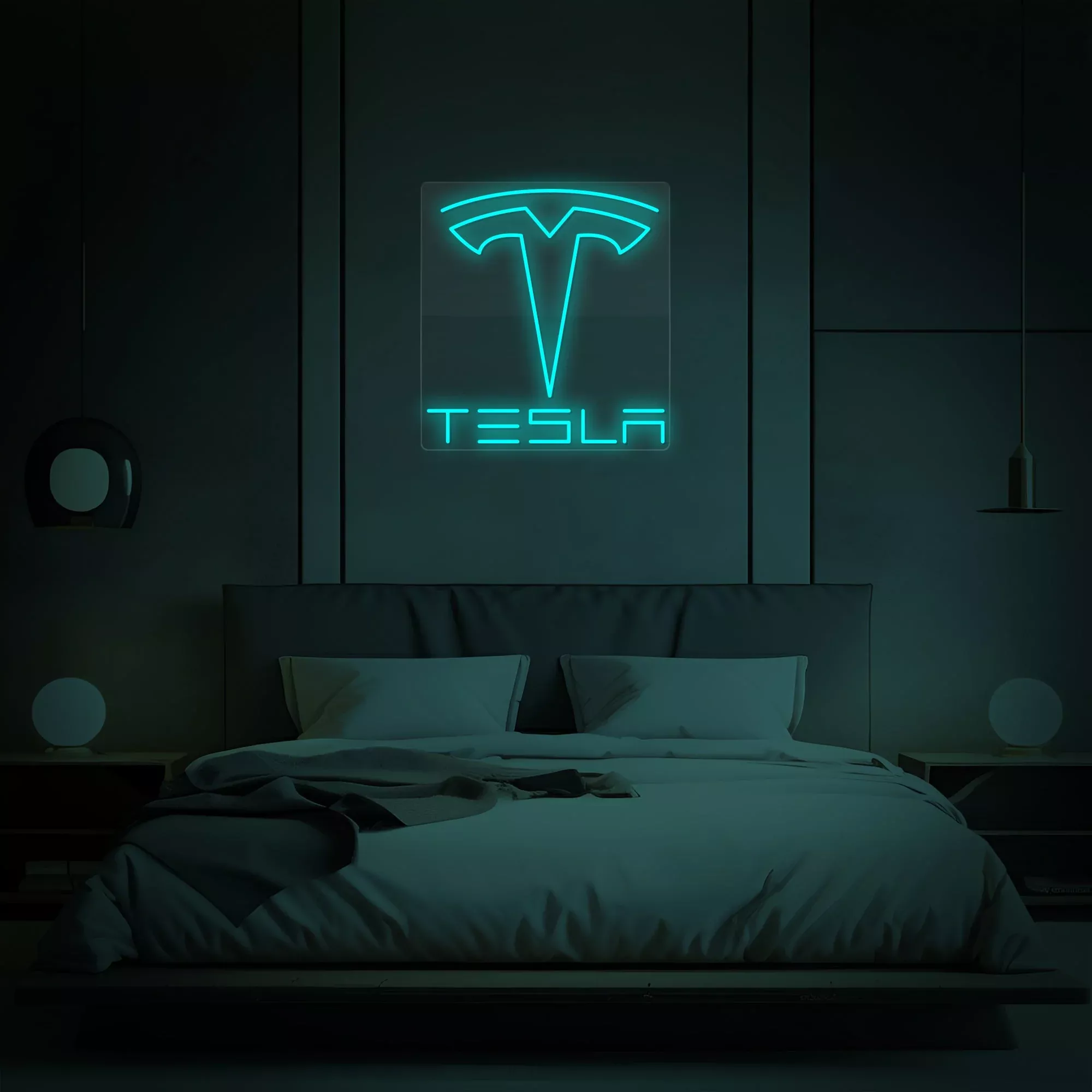 TESLR Neon Sign