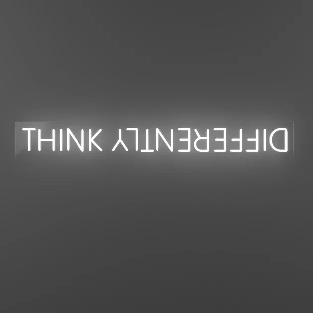 Think Differently by Bobby Berk LED neon sign