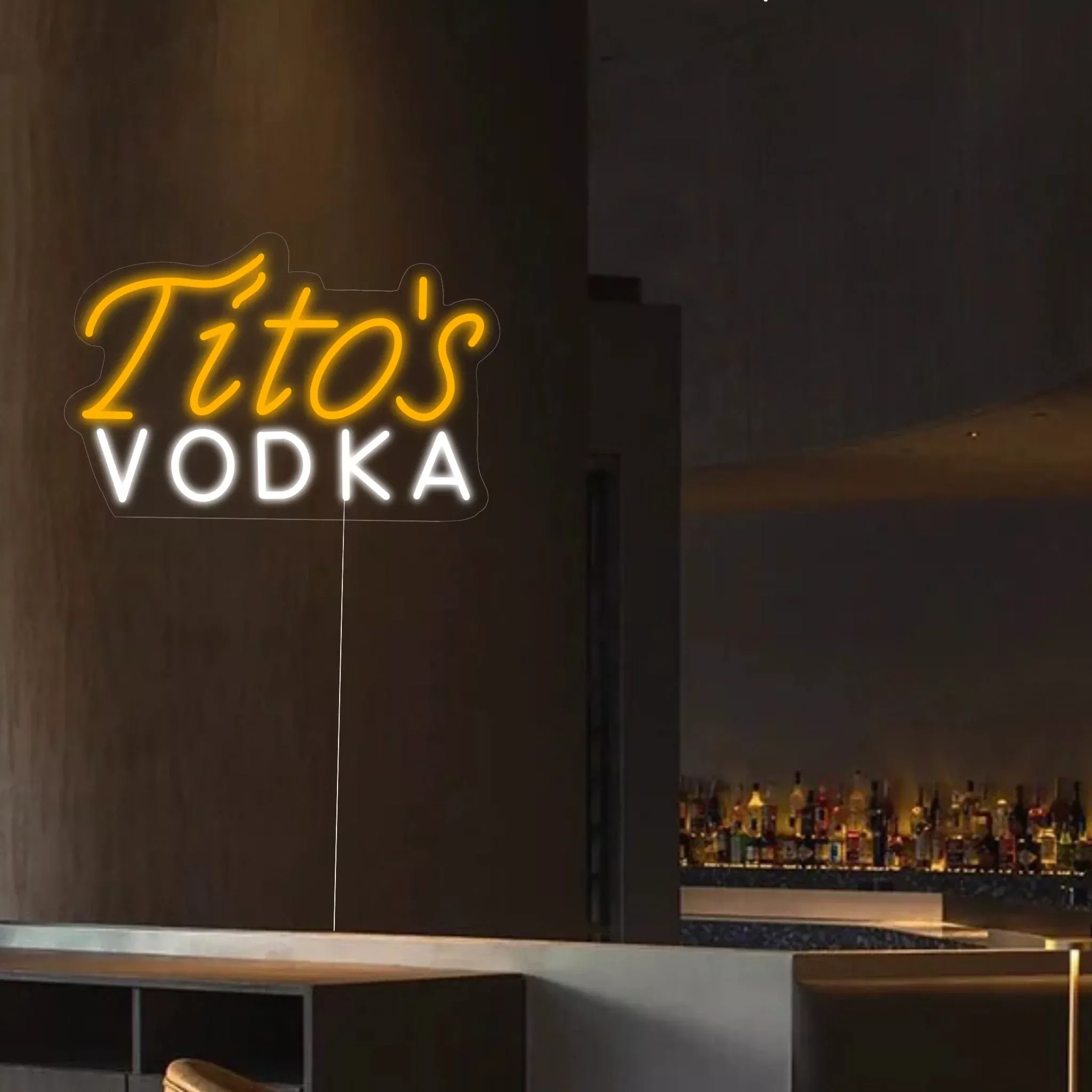 Titos VODKA Neon Sign