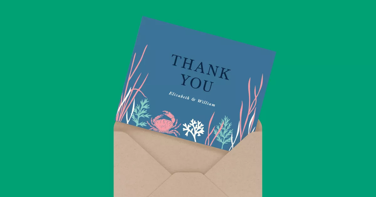 Underwater Thank You
