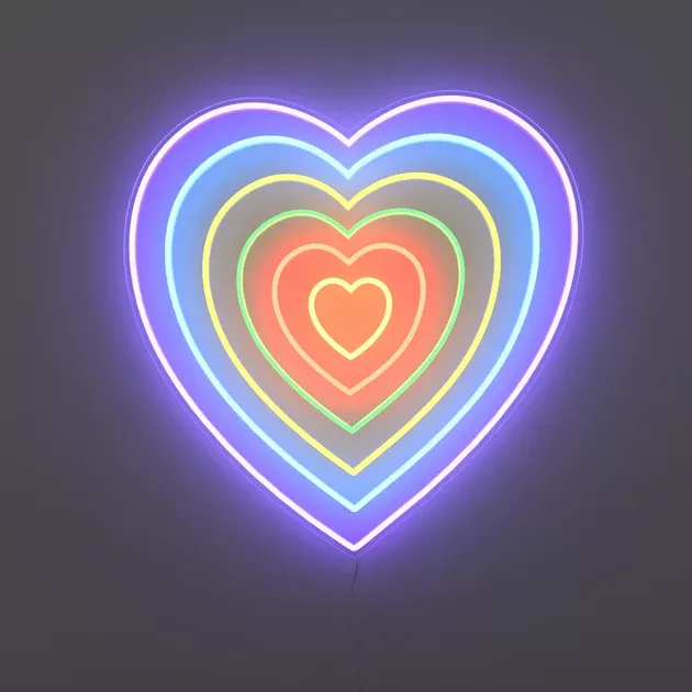 Unlimited HeartLED neon sign
