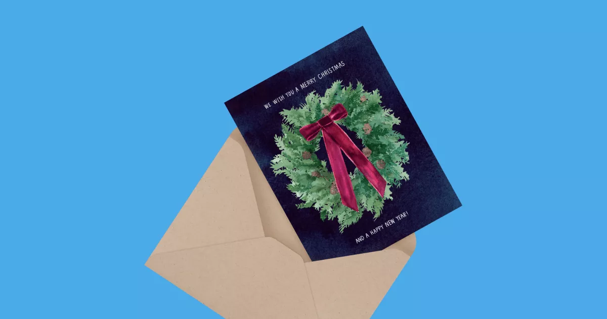 Velvet Bow Wreath
