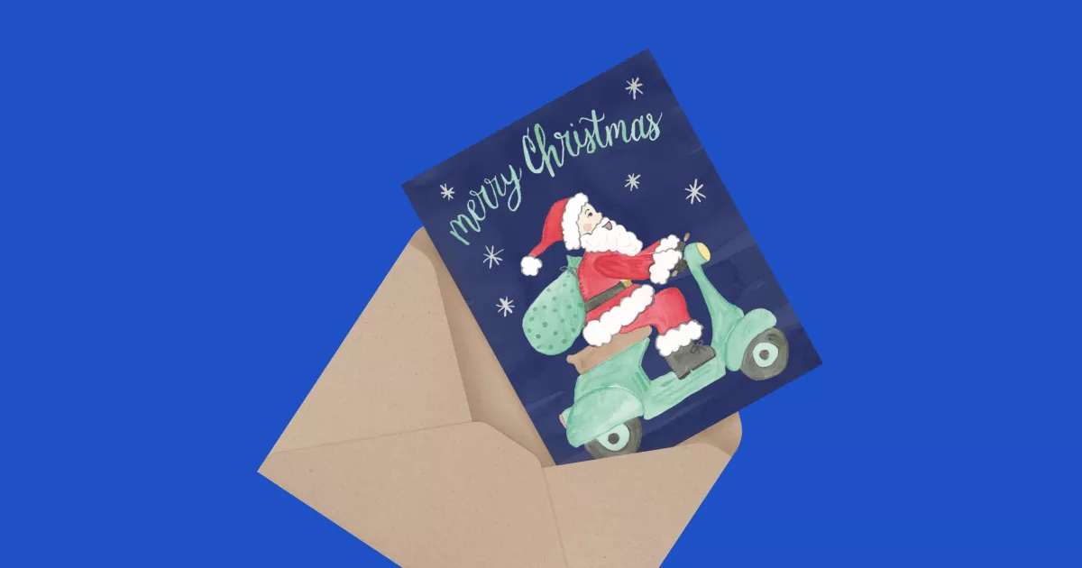 Vespa Santa