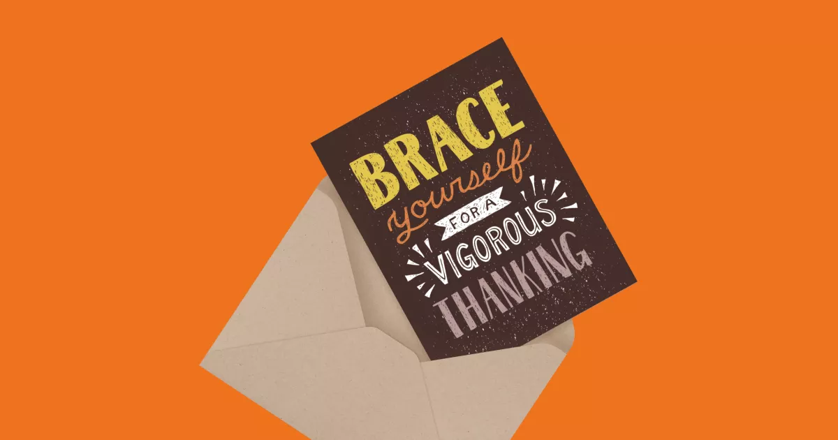 Vigorous Thanking