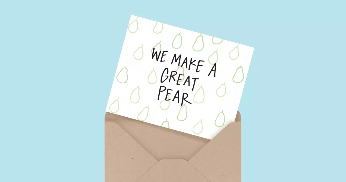 We Make a Great Pear