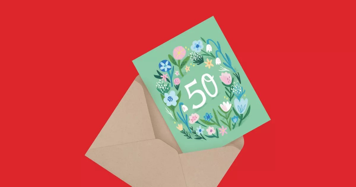 Wildflower 50th Birthday