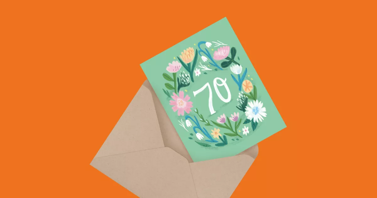Wildflower 70th Birthday