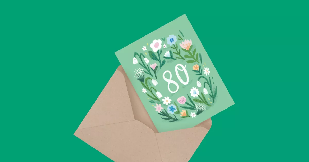 Wildflower 80th Birthday