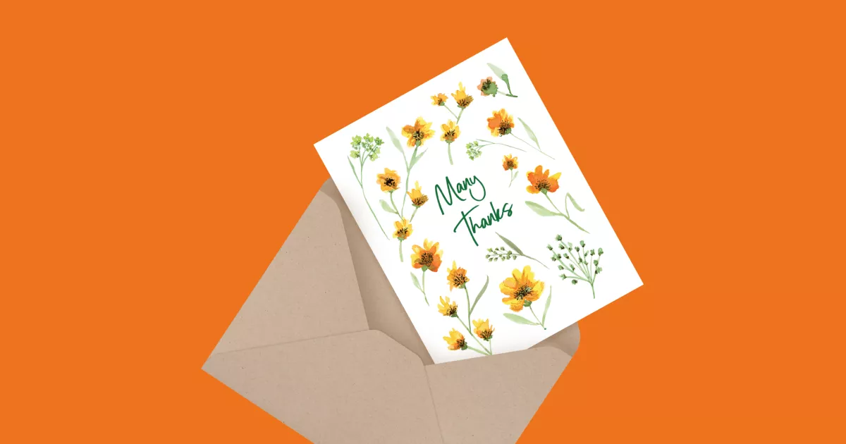Wildflower Thanks
