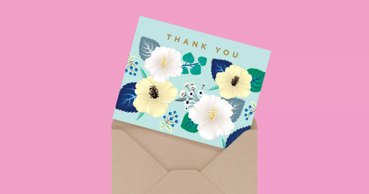 Wildflowers Thank You