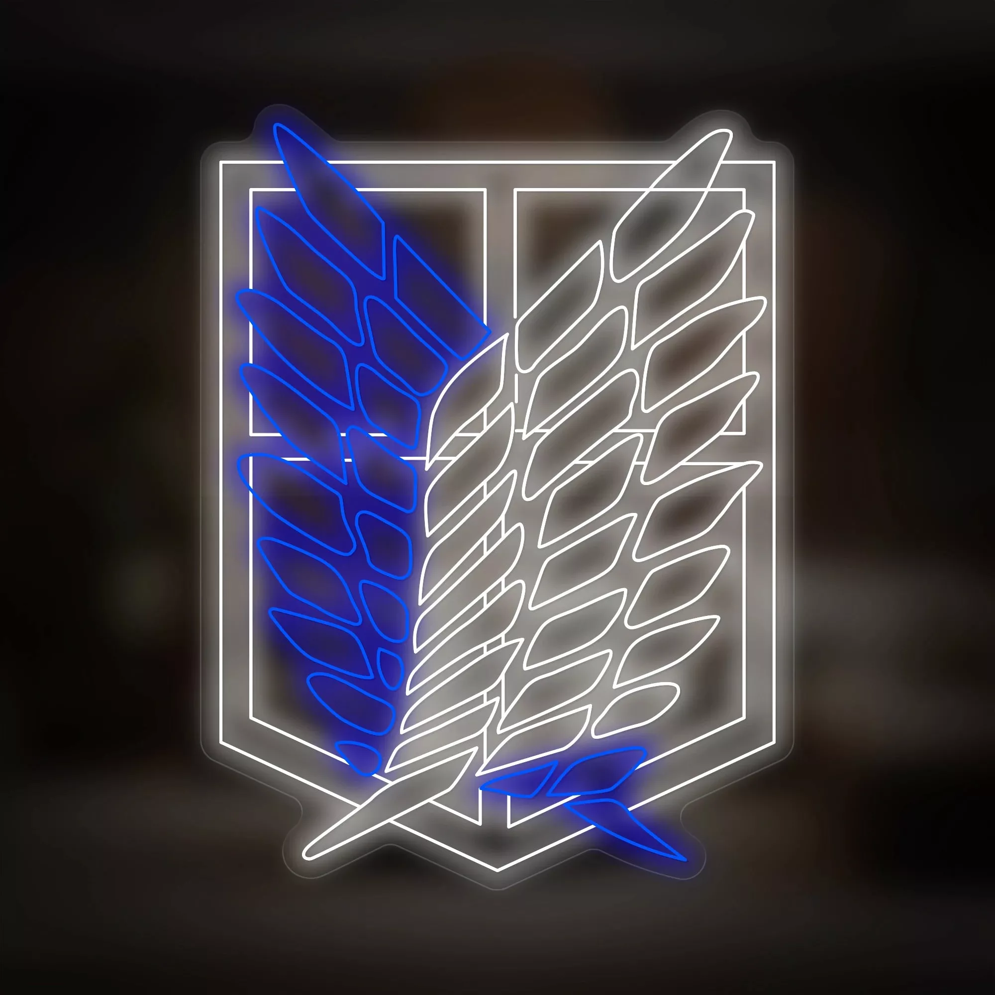 Wings of Freedom Neon Sign (Attach on Titan)