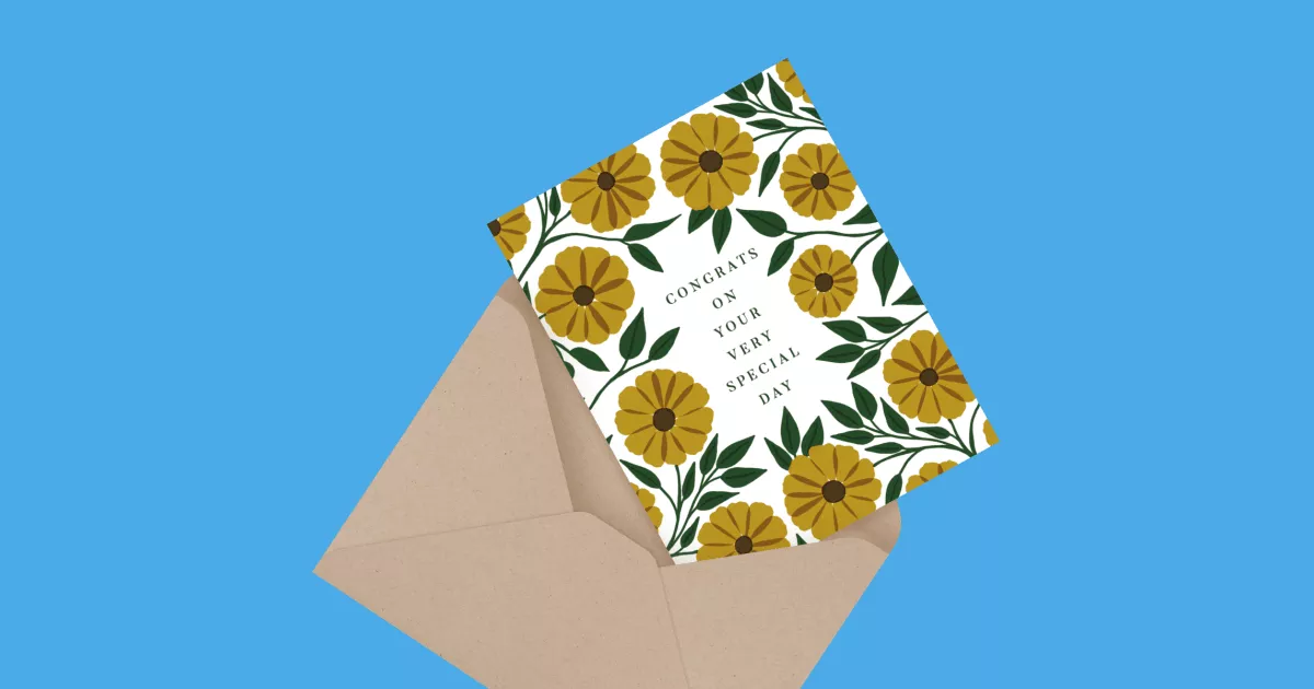 Yellow Floral Special Day