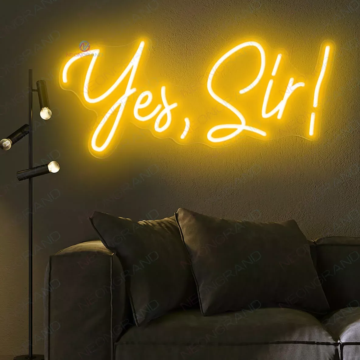 Yes Sir Neon Sign Business Led Light