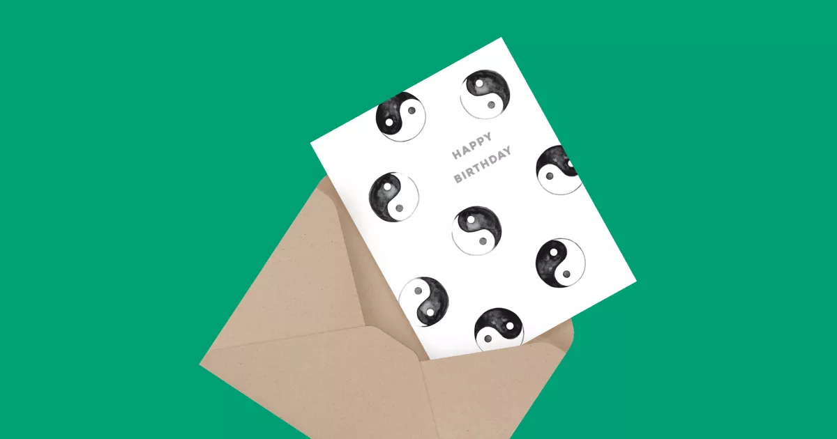 Yin Yang Birthday
