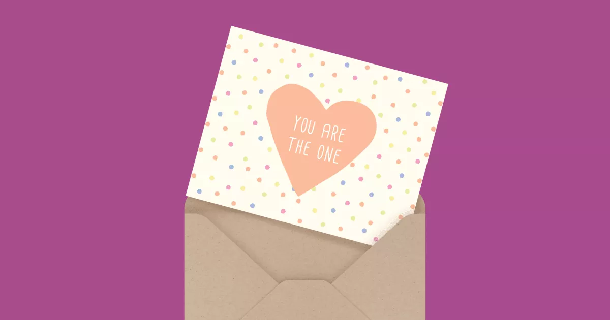 You Are The One Valentine
