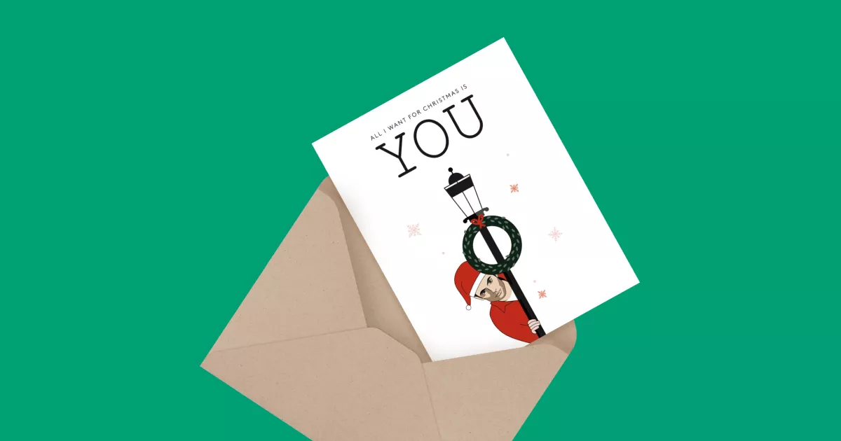 YOU Christmas Wreath